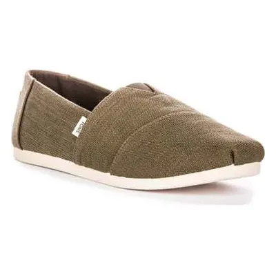 Toms Alpargata Canteen Refibra men's Espadrilles / Casual Shoes in Green