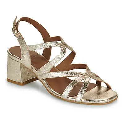 Otess / Zoï Z1390-BERENICE-CARRARA women's Sandals in Gold