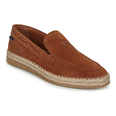 Pellet VALENTIN men's Espadrilles / Casual Shoes in Brown