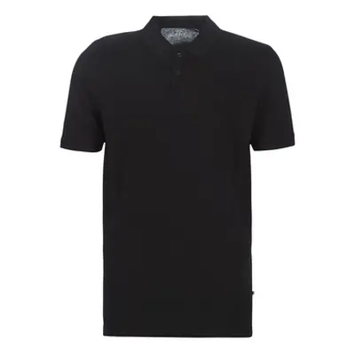 Jack & Jones JJEBASIC men's Polo shirt in Black