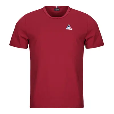 Le Coq Sportif ESS TEE SS N°1 M men's T shirt in Red