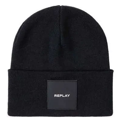 Replay P Beanie Hat women's Cap in Black