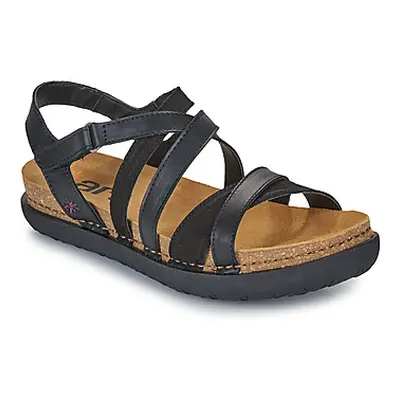 Art RHODES women's Sandals in Black