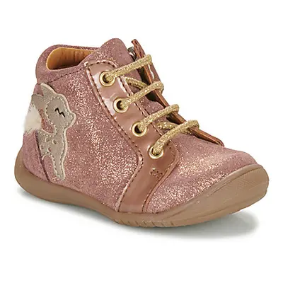 GBB BICHETTE girls's Children's Shoes (High-top Trainers) in Pink