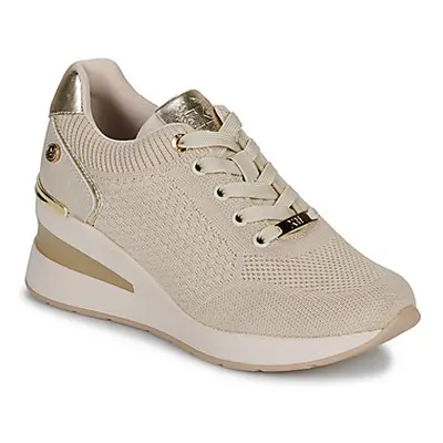 Xti 143721 women's Shoes (Trainers) in Beige