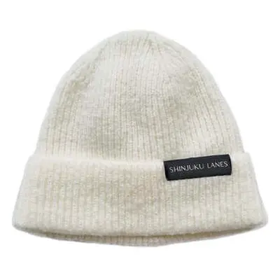 Shinjuku Lanes Origin Ribbed Beanie - Ivory women's in White