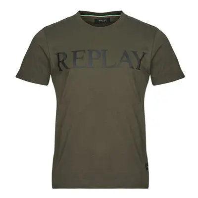 Replay T SHIRT men's T shirt in Kaki