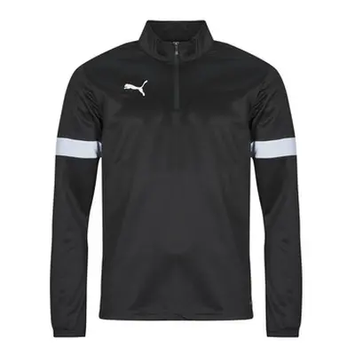 Puma INDIVIDUALRISE ZIP TOP men's Sweatshirt in Black