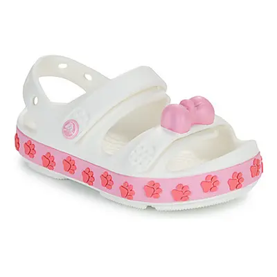 Crocs Crocband Cruiser Pet Sandal T boys's Children's Sandals in White