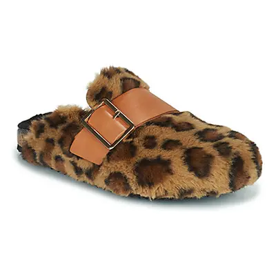 Geox D BRIONIA B women's Slippers in Brown