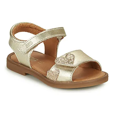 GBB MILENA girls's Children's Sandals in Gold