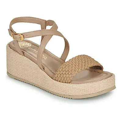 Unisa KALION women's Sandals in Beige