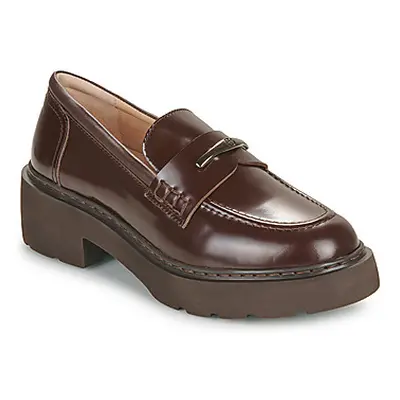 Unisa JADIM women's Loafers / Casual Shoes in Brown