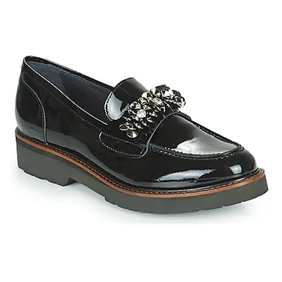 Myma TOTILE women's Loafers / Casual Shoes in Black