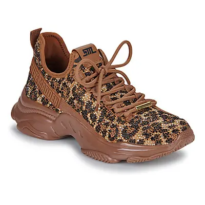 Steve Madden MISTICA-L women's Shoes (Trainers) in Brown