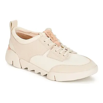 Clarks Tri Spirit women's Shoes (Trainers) in Beige