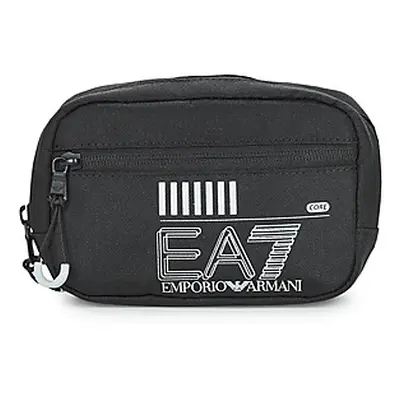 Emporio Armani EA7 TRAIN CORE U POUCH BAG SMALL B - UNISEX SMALL POUCH BAG women's Hip bag in Bl