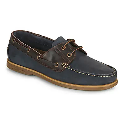 Lumberjack NAVIGATOR men's Boat Shoes in Marine