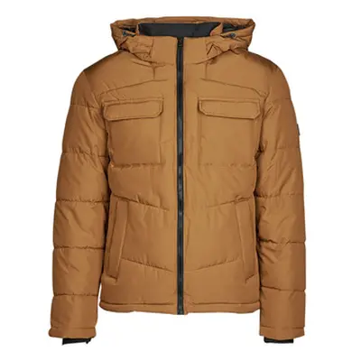 Jack & Jones JJBRADY PUFFER men's Jacket in Brown