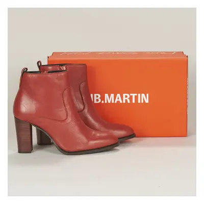 JB Martin LORENA women's Low Ankle Boots in Orange