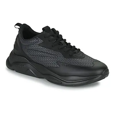 HUGO Leon_Runn_nyal men's Shoes (Trainers) in Black