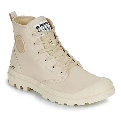 Palladium PAMPA HI ZIP ORGANIC men's Shoes (High-top Trainers) in Beige