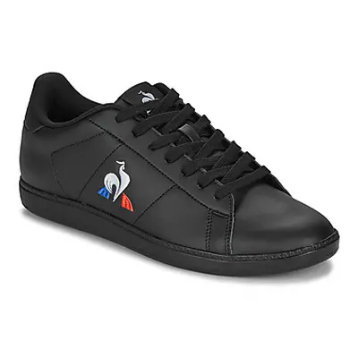 Le Coq Sportif COURTSET_2 men's Shoes (Trainers) in Black