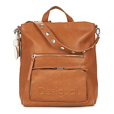 Desigual BACK HALF LOGO FW24 PRETORIA CONT women's Backpack in Brown