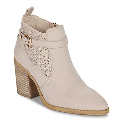 Xti 143883 women's Mid Boots in Beige