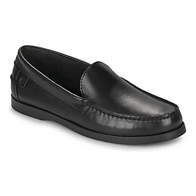 Casual Attitude NEVIE men's Boat Shoes in Black