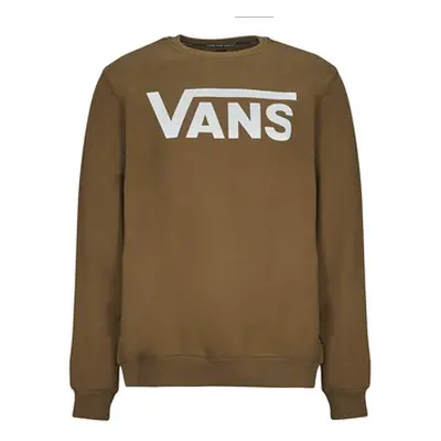 Vans MN VANS CLASSIC CREW II men's Sweatshirt in Brown