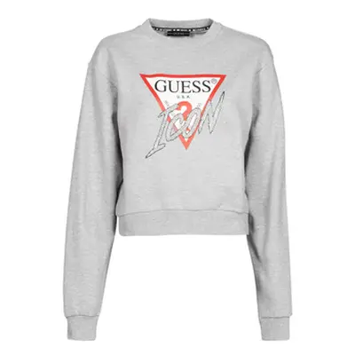 Guess ICON FLEECE women's Sweatshirt in Grey