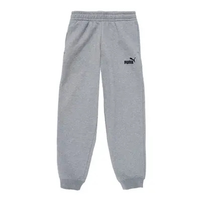 Puma ESS NO1 LOGO SWEATPANTS boys's Children's Sportswear in Grey