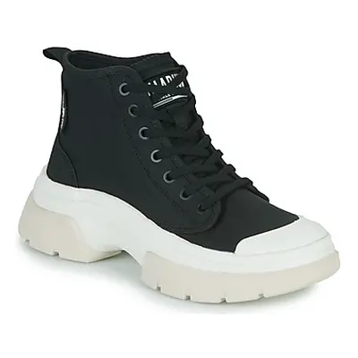 Palladium PALLAWAVE women's Shoes (High-top Trainers) in Black