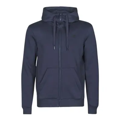 G-Star Raw PREMIUM BASIC HOODED ZIP SWEATER men's Sweatshirt in Blue