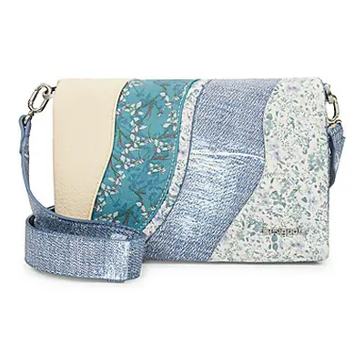 Desigual BIJOU DORTMUND FLAP women's Shoulder Bag in Blue