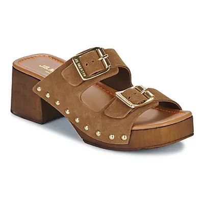 JB Martin APPO women's Mules / Casual Shoes in Brown