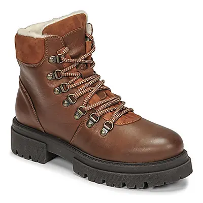 Fericelli PISTACHE women's Mid Boots in Brown