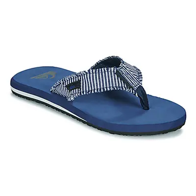 Quiksilver MONKEY ABYSS men's Flip flops / Sandals (Shoes) in Blue