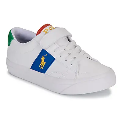 Polo Ralph Lauren RYLEY PS girls's Children's Shoes (Trainers) in White