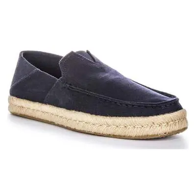 Toms Alonso Heritage Canvas Navy For Men men's Slip-ons (Shoes) in Blue