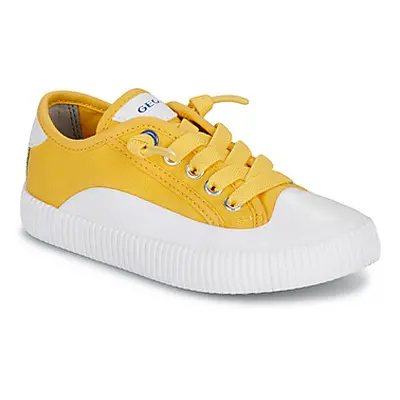 Geox J TIPPESTE BOY girls's Children's Shoes (Trainers) in Yellow