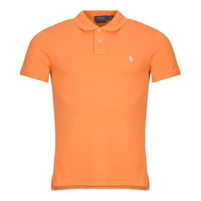 Polo Ralph Lauren POLO AJUSTE SLIM FIT EN COTON BASIC MESH men's Polo shirt in Orange