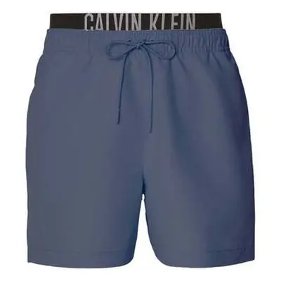 Calvin Klein Jeans Double Waistband Swim Shorts Grisaille men's in Grey