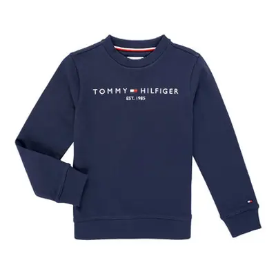 Tommy Hilfiger ESSENTIAL SWEATSHIRT boys's Children's sweatshirt in Marine