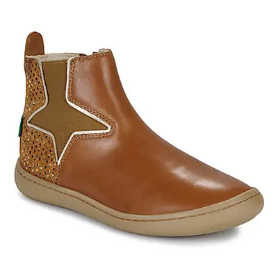 Kickers KICK POPSTAR girls's Children's Mid Boots in Brown