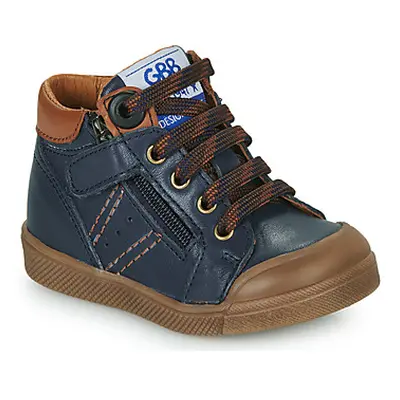 GBB ANATOLE boys's Children's Shoes (High-top Trainers) in Blue