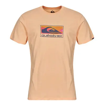 Quiksilver EV GRADIENT BOX SS men's T shirt in Pink