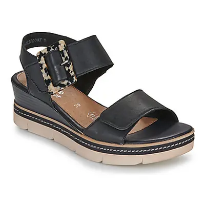 Remonte D2L53-00 women's Sandals in Black