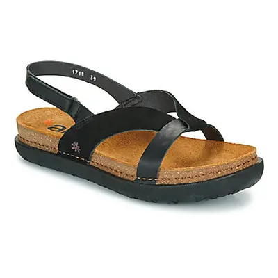 Art RHODES women's Sandals in Black